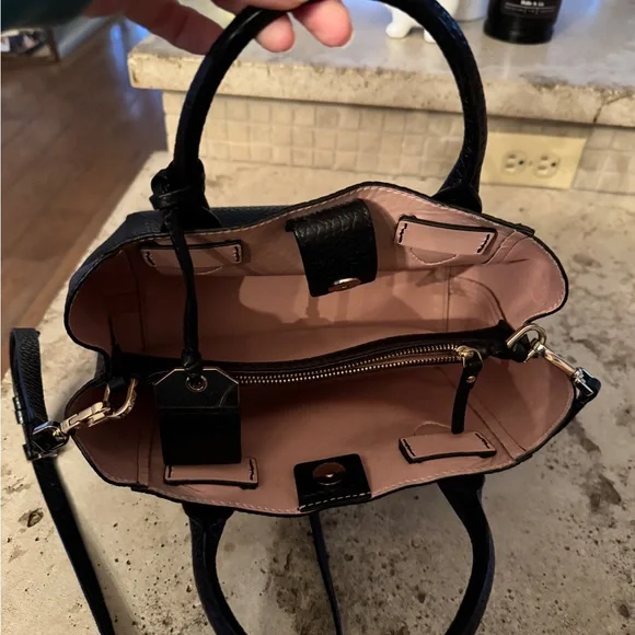 Kate Spade Black Textured Satchel - Picture 2 of 2